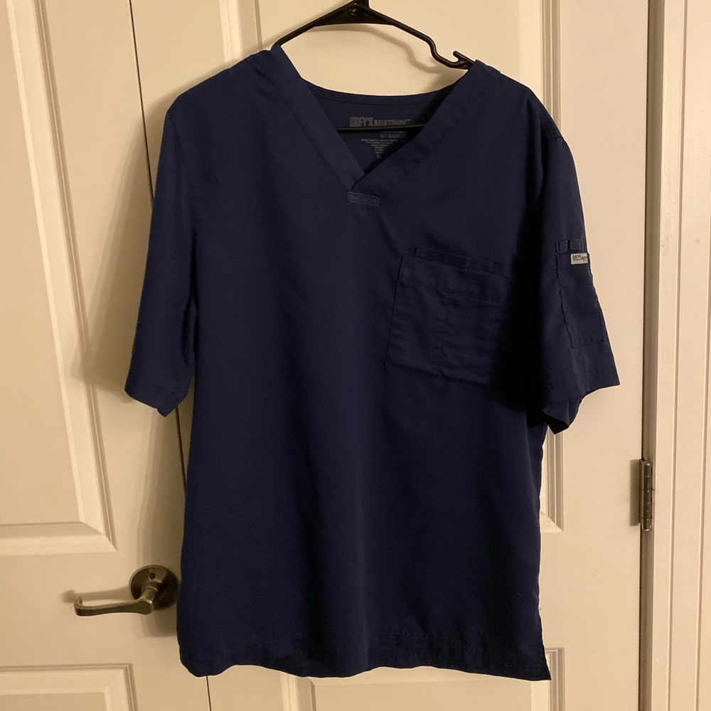 Grey’s Anatomy Navy Scrub Top
